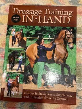 Dressage Training in-hand by Kathrin Roida-hard cover book